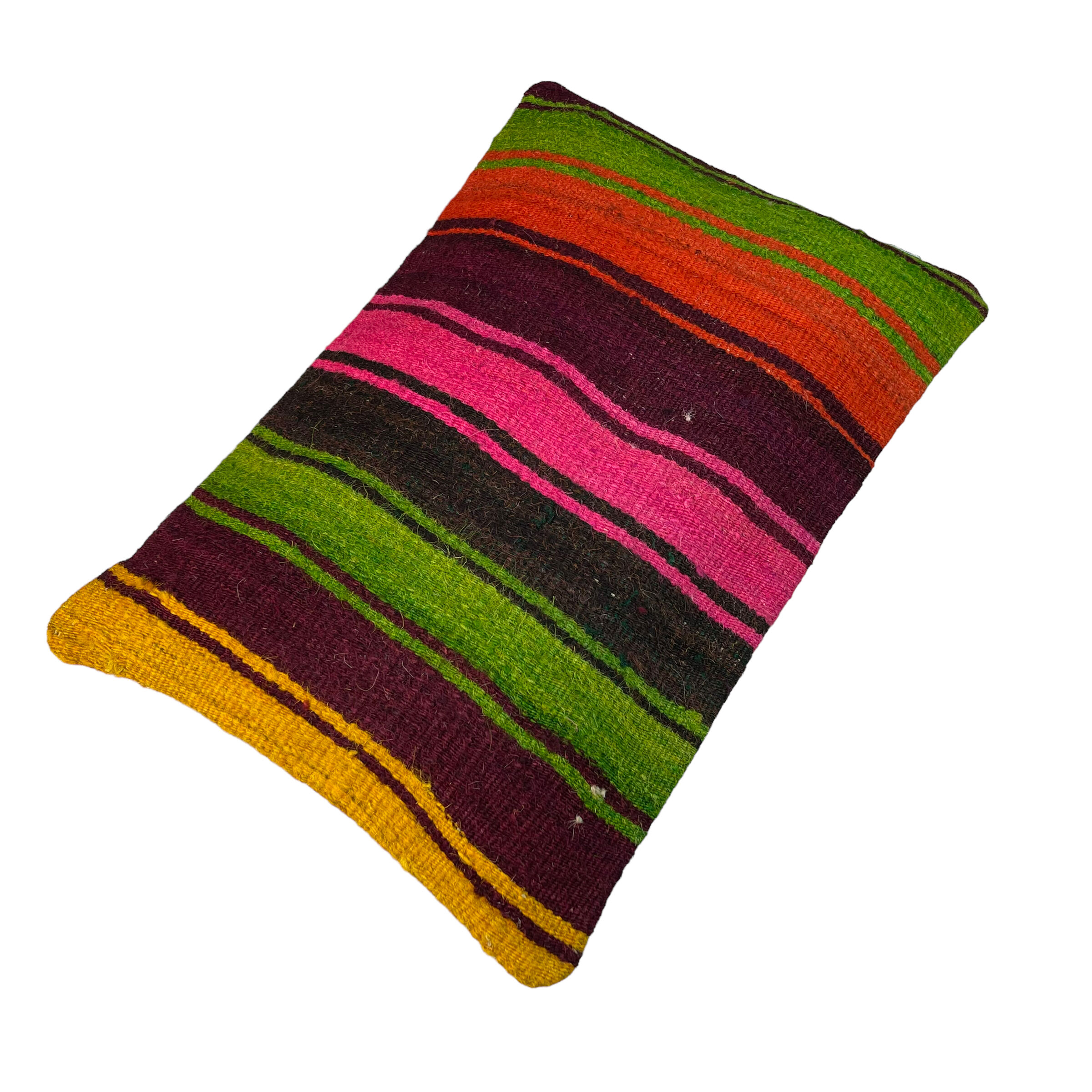 Vintage turkish kilim cushion cover 30x50cm