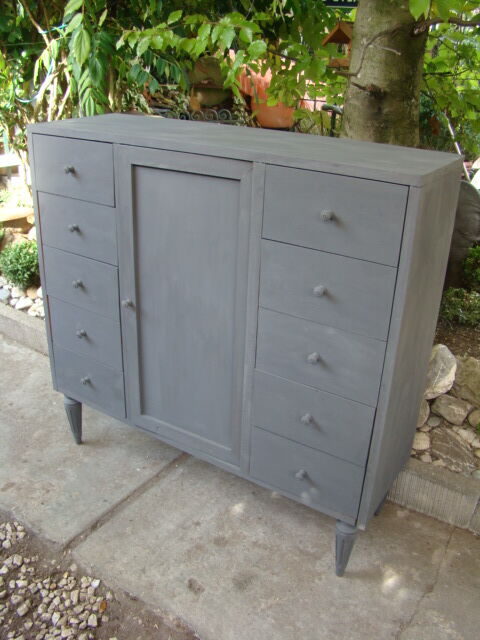 Vintage 50/60 mutitiroirs chest of drawers