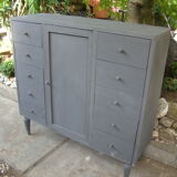 Vintage 50/60 mutitiroirs chest of drawers