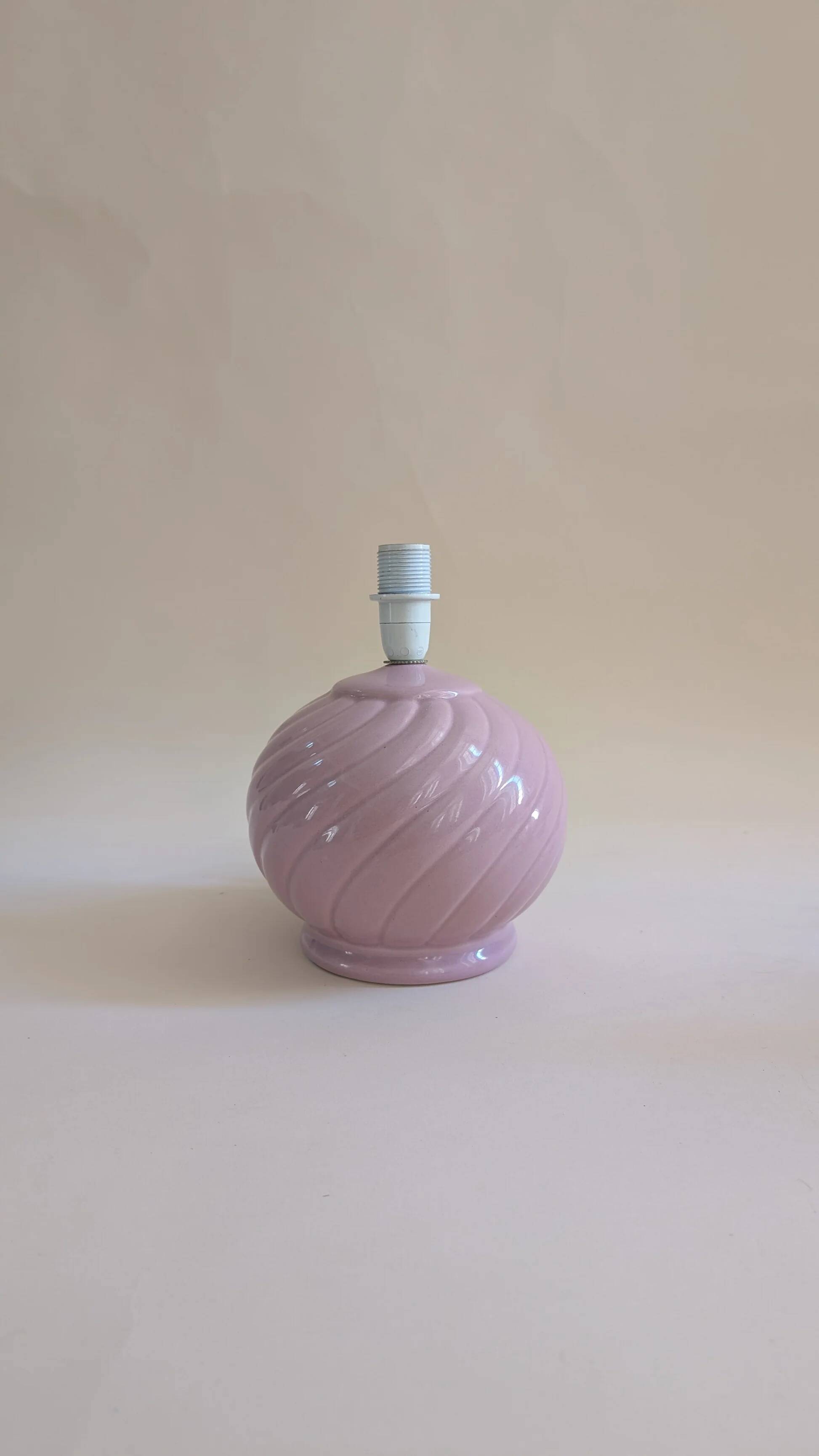 Pair of ceramic lamp bases