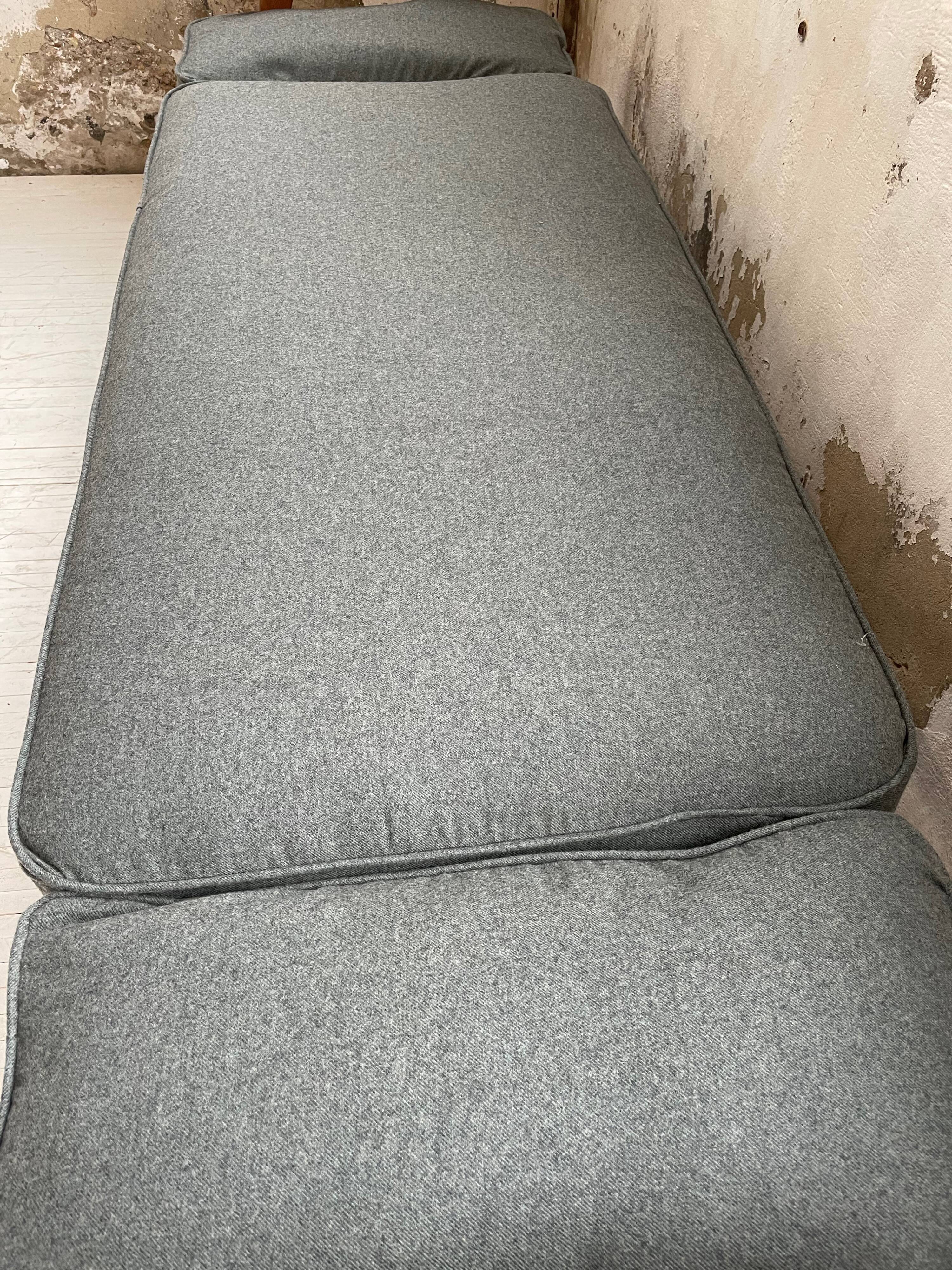 Daybed expandable Scandinavian 2-seater bench