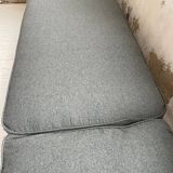 Daybed expandable Scandinavian 2-seater bench