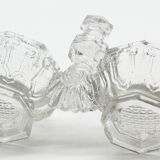 Vintage pressed glass salt shaker