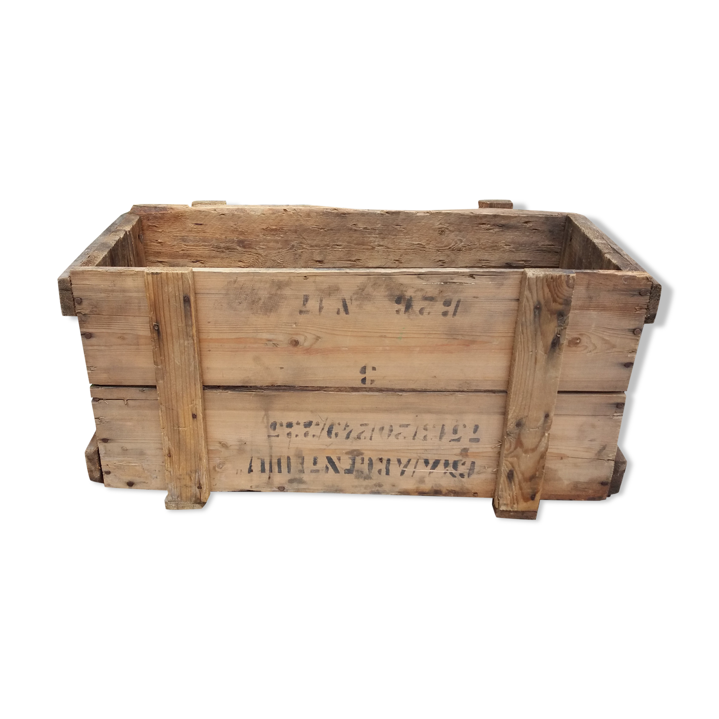 Wooden crate
