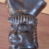 André Rozay (1913-1991) at La Borne - Anthropomorphic pitcher - In stoneware