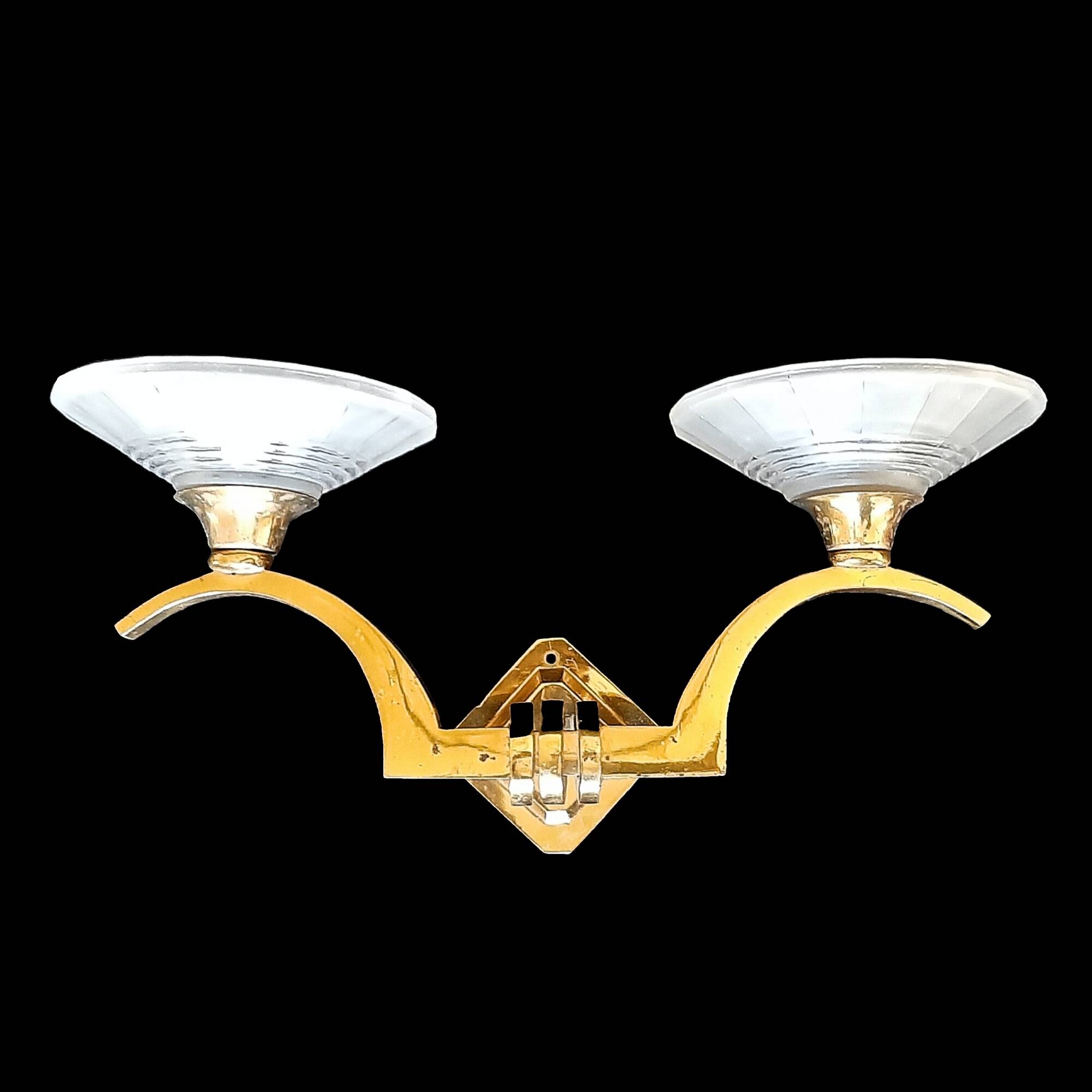 Pair of Art Deco wall sconces