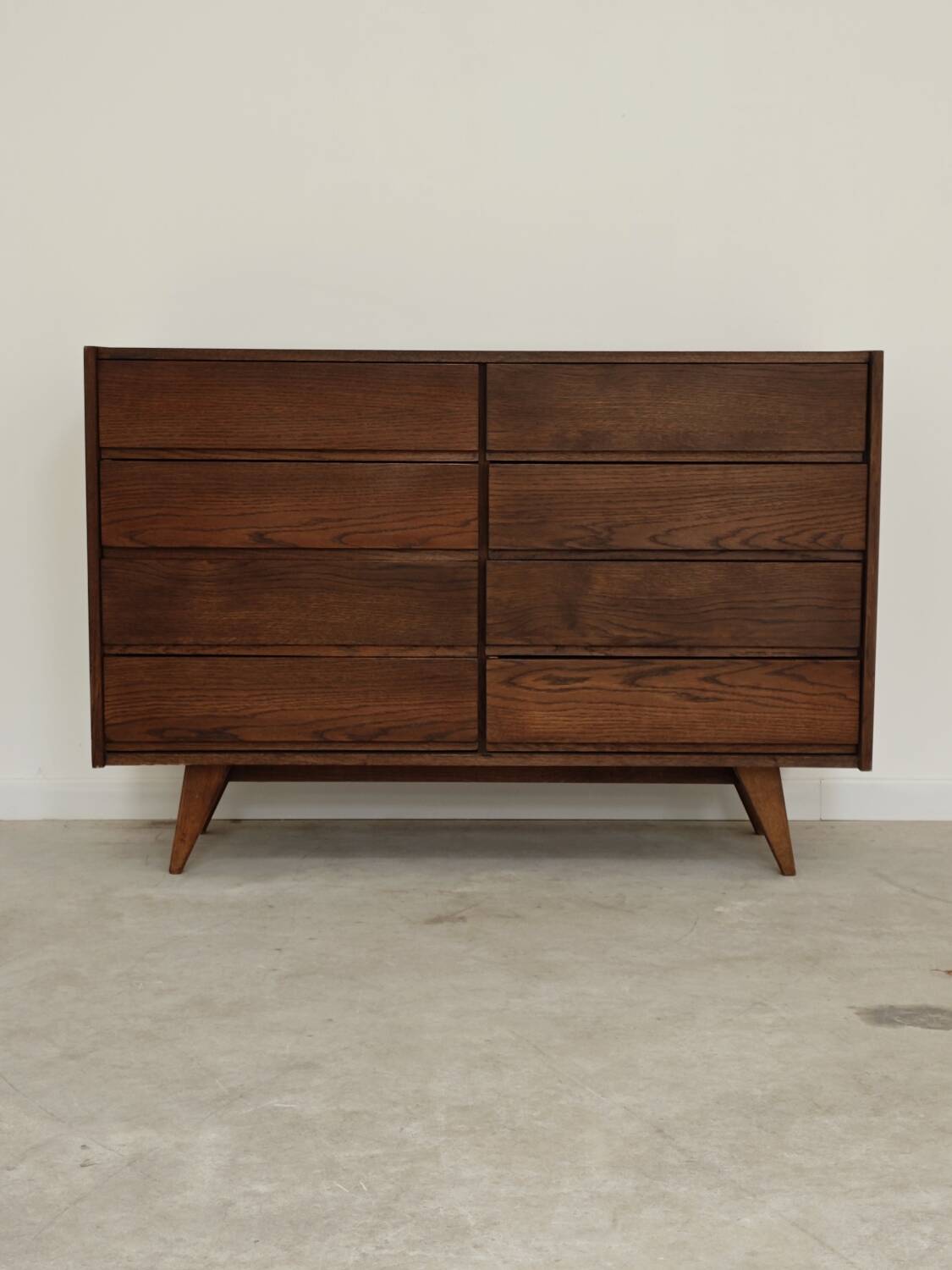 Commode / Buffet U 453 Dark Oak Jiri Jiroutek for Interior Prague 60s