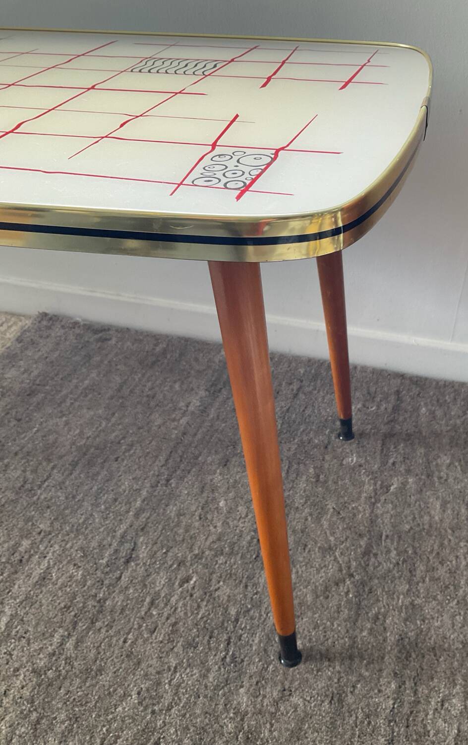 Table basse, années 60-70