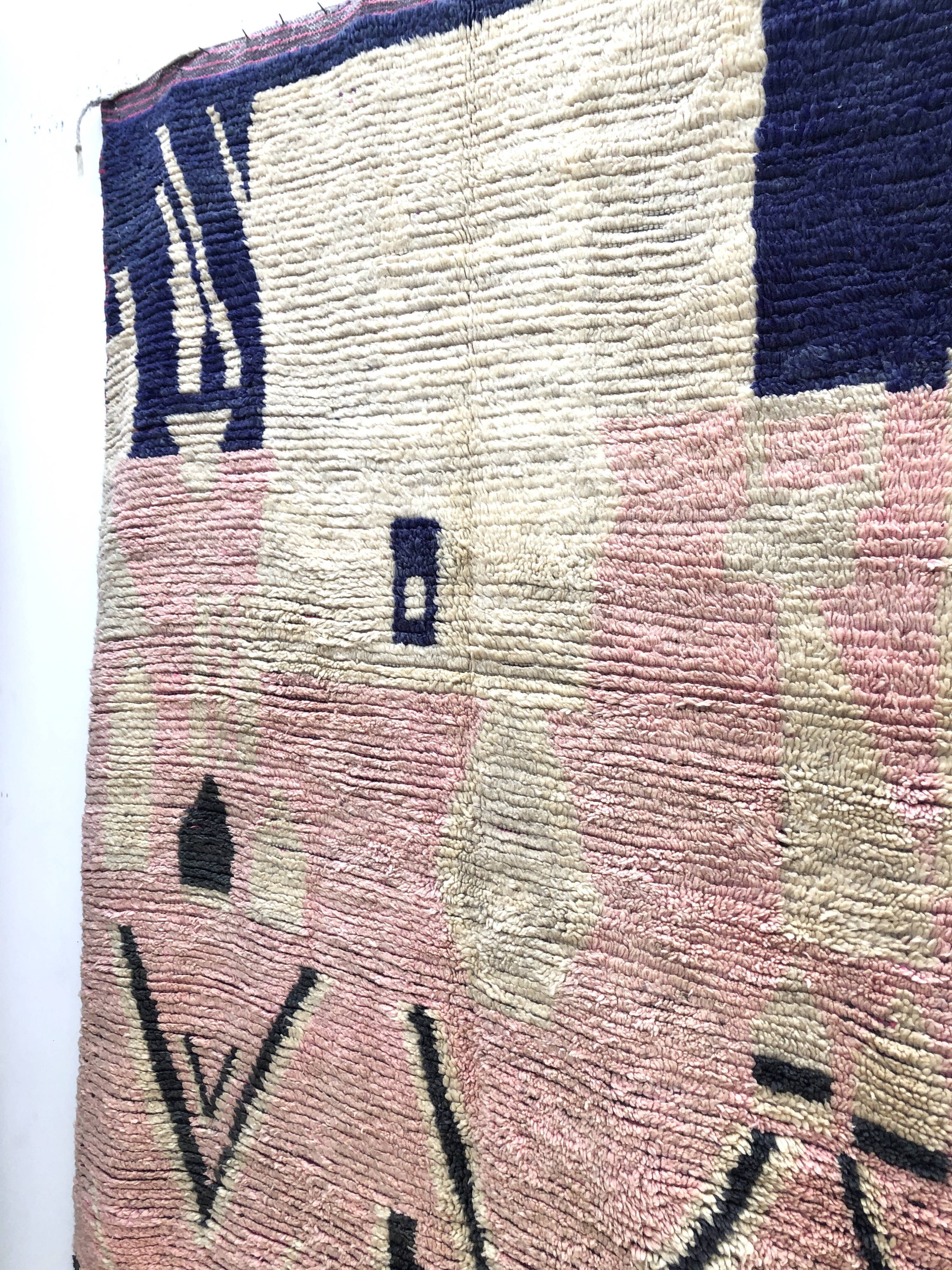 Moroccan Berber carpet Boujaad 2,66x1.56m