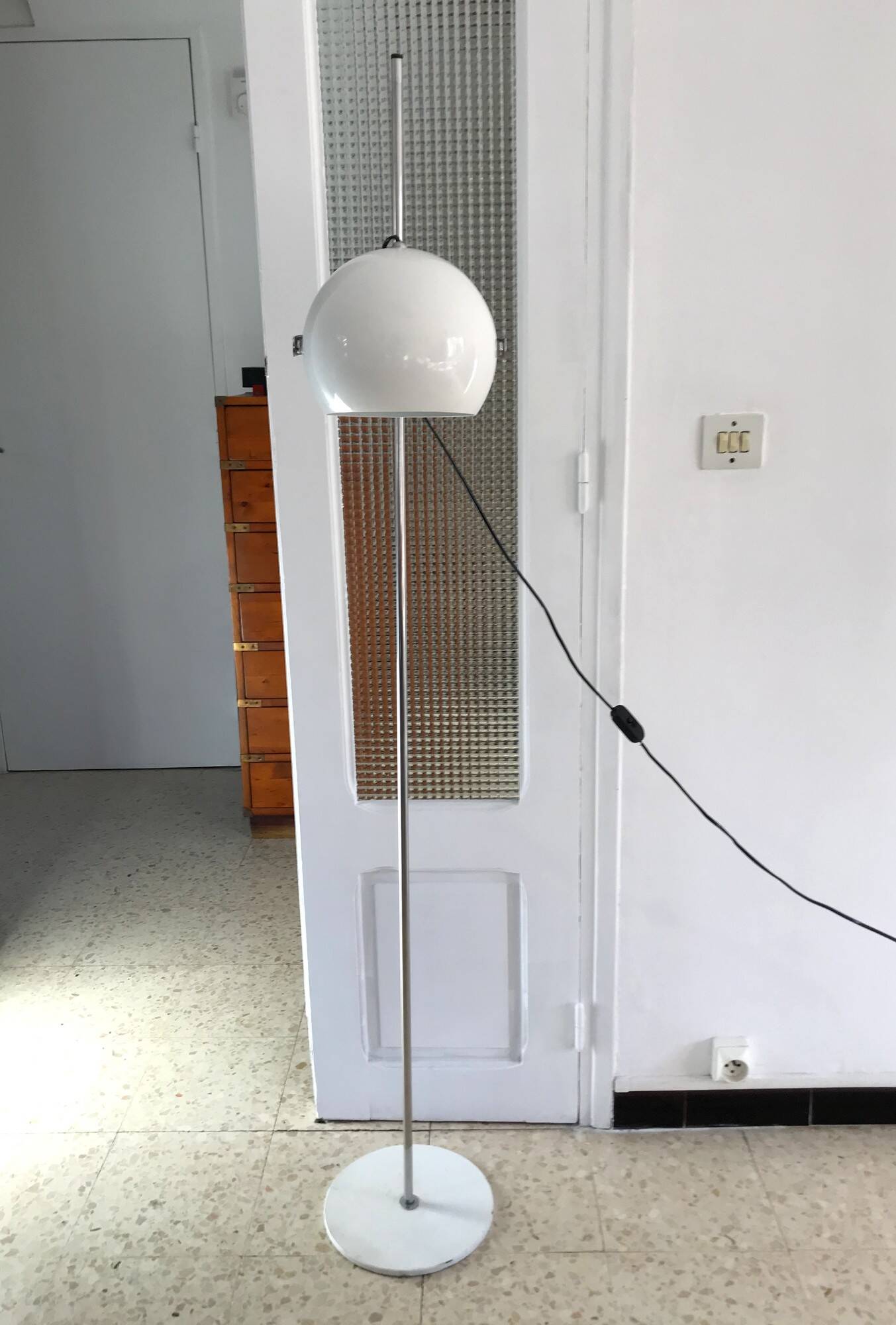 Vintage 70s eyeball floor lamp