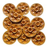 Vintage ceramic oyster plates x 12