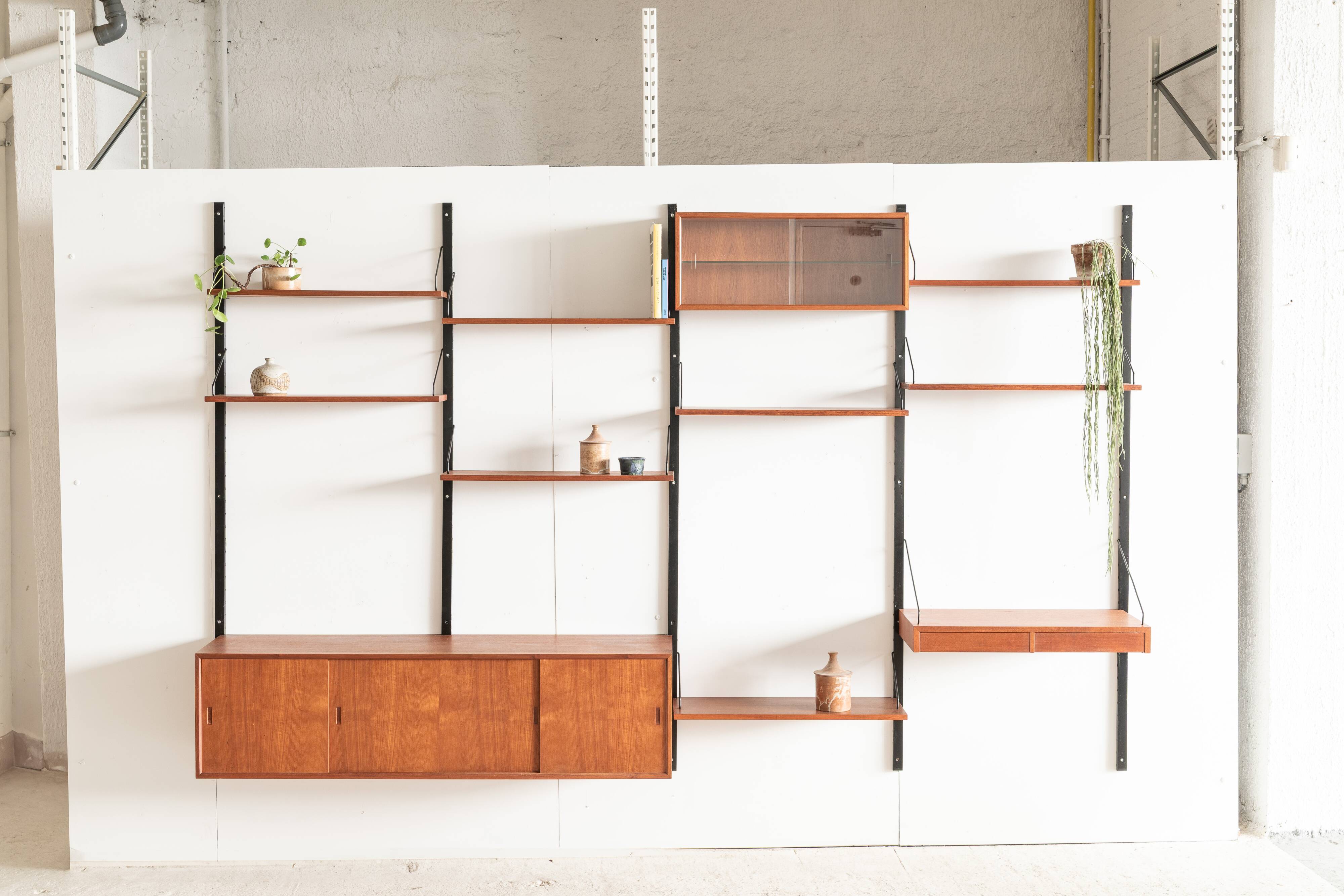 4-Bay wall unitkl  by P. Cadovius, Denmark, 1960's