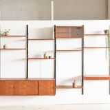4-Bay wall unitkl  by P. Cadovius, Denmark, 1960's