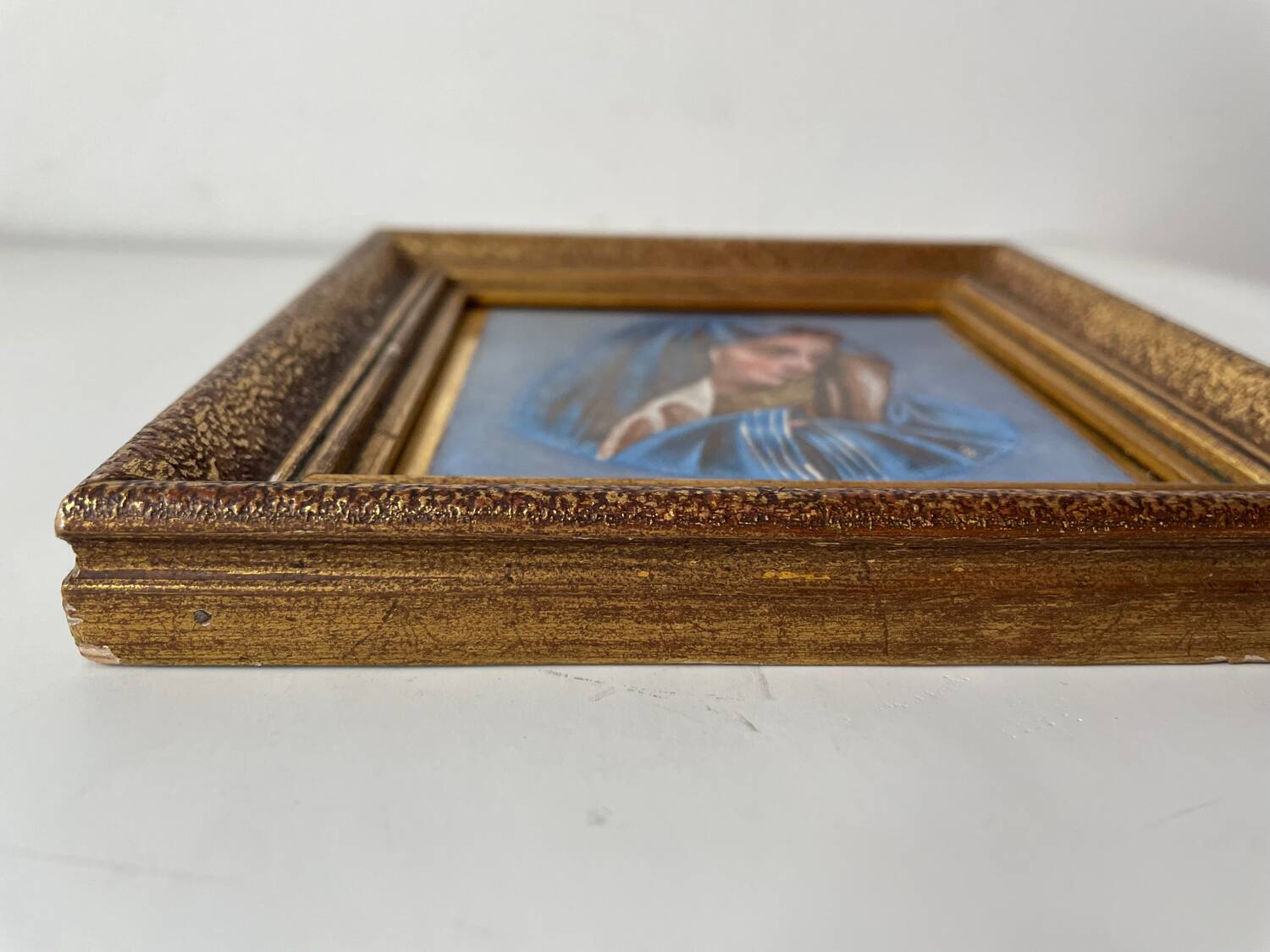 Tableau vierge sur faïence