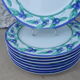 8 porcelain plates Cottage SPAL Portugal