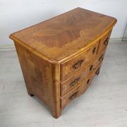 Marquetry style chest of drawers