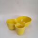 Yellow Vitamin fruit bowl by Muuto