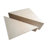Table basse travertin.