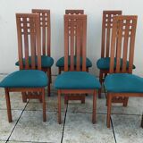 6 vintage designer chairs from the year 2000.