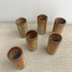 6 stoneware vases