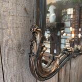 Black and gold baroque mirror