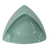 Beautiful turquoise ashtray from the 1950s.