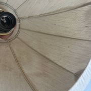 Vintage wooden bead suspension