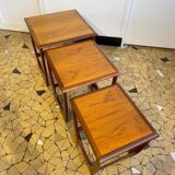 Teak trundle coffee table by Victor Wilkins for G-Plan