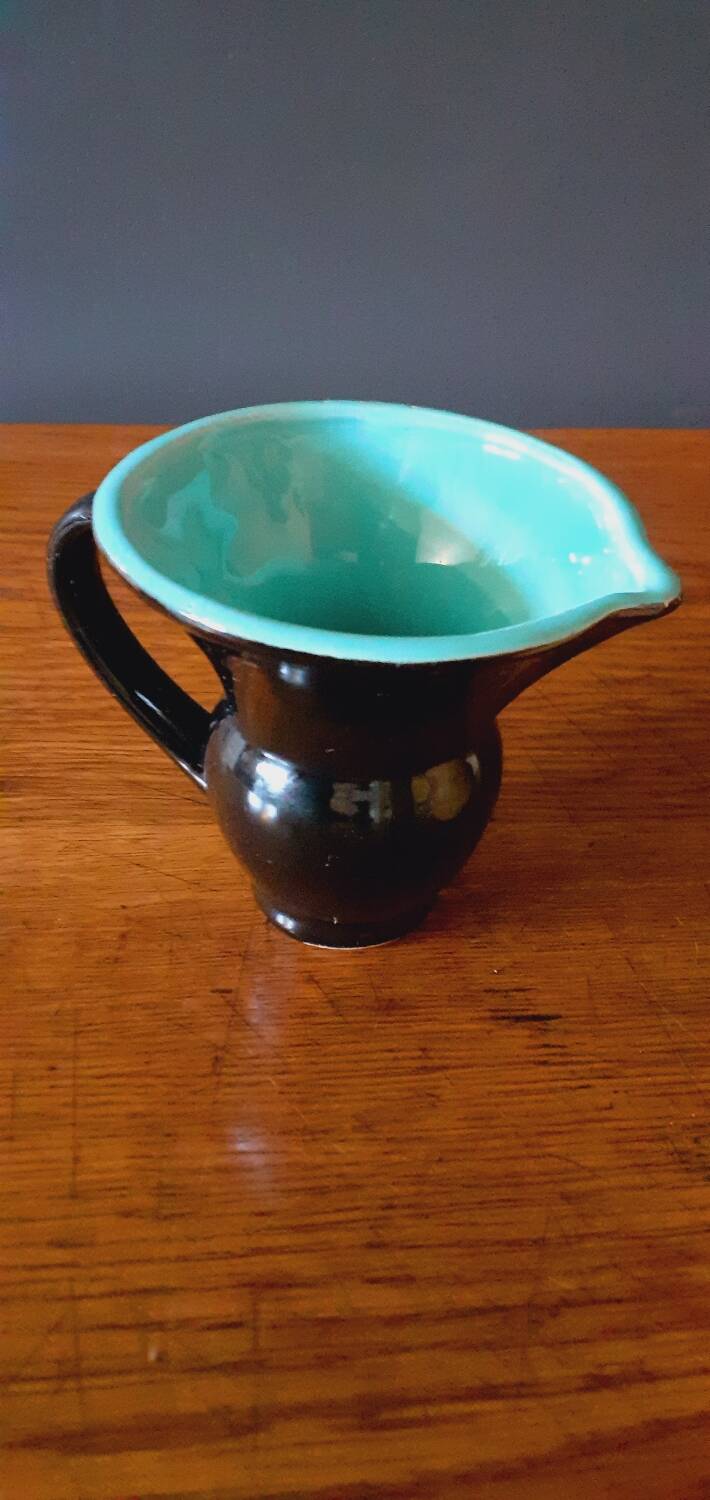 1950s ceramic pitcher