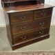 Commode Coiffeuse anglaise en acajou début XXème - L=1m, P=53cm, H=1m50.