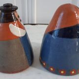 Duo salt pepper ceramic by Lussan Heidi Caillard