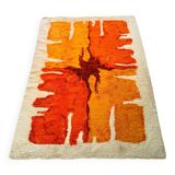 2x3 wool rug by Hojer Eksport Wilton, Joker model, Denmark 70s