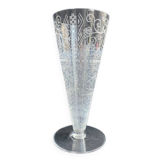 Vase Baccarat Lido – Estampillé – Art déco