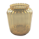 Scandinavian amber glass vase