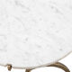 Eichholtz Marble and Brass Table