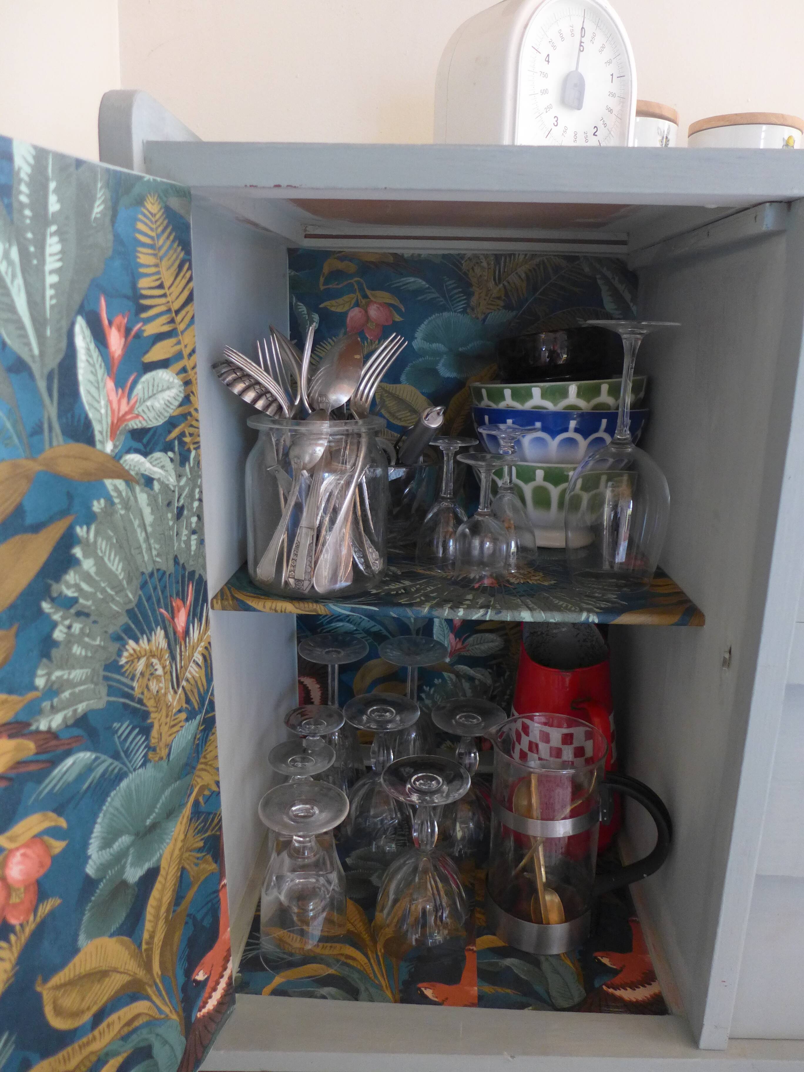 Renovated vintage buffet