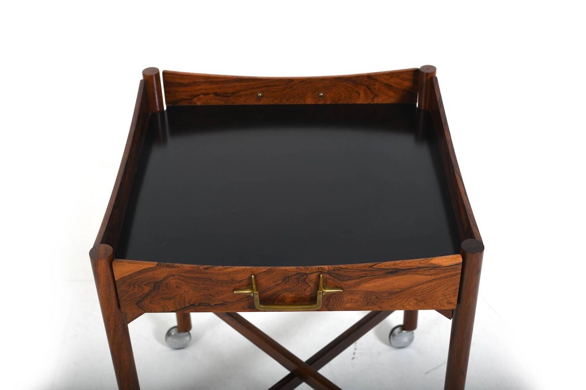 Table pliante à plateau de Mogens Lysell, Danemark, années 1960