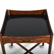 Table pliante à plateau de Mogens Lysell, Danemark, années 1960