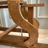 Old wooden rocking horse