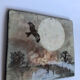 Tableau raku Claudine Dumur