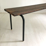 Vintage 60's school bench