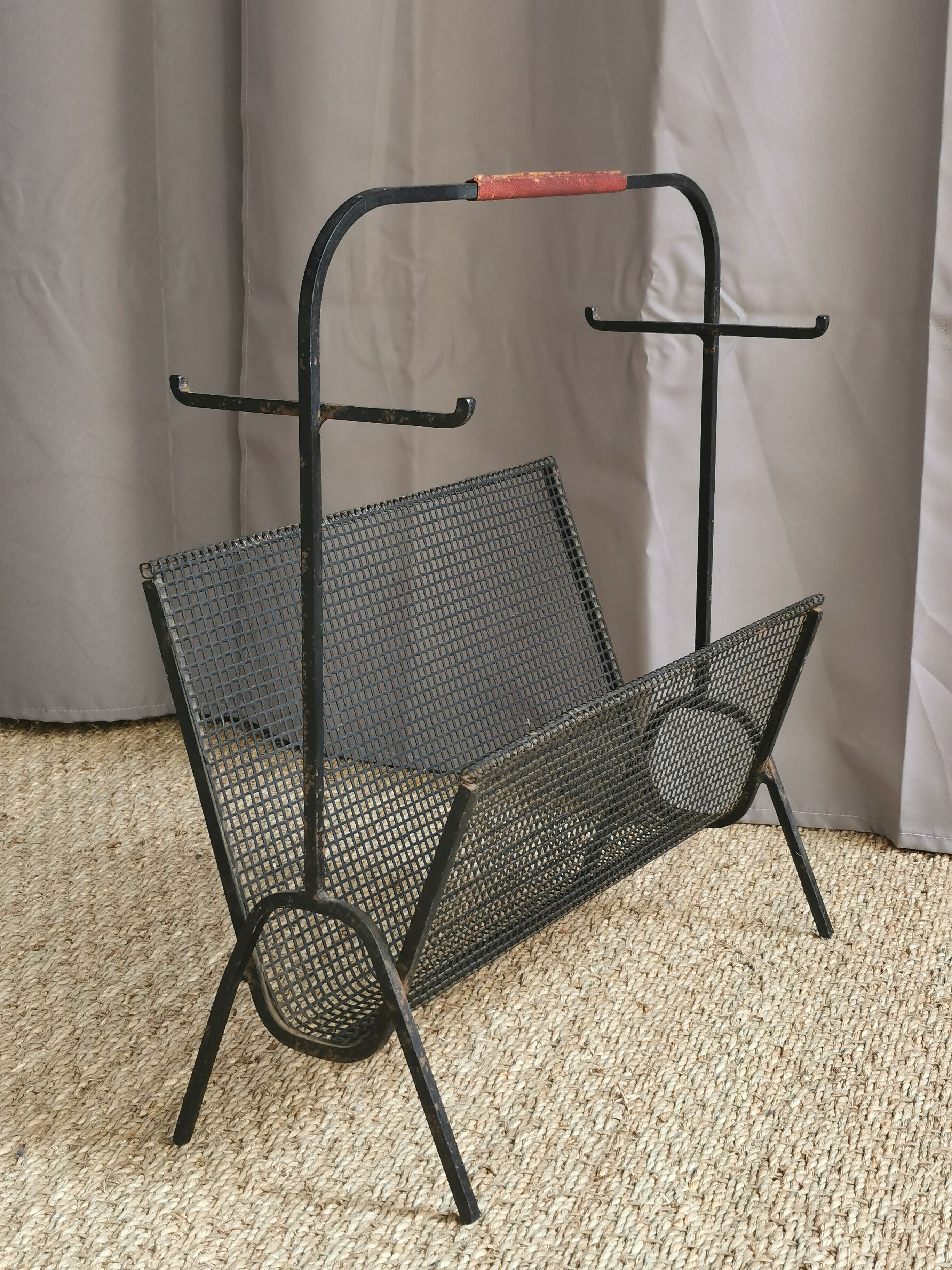 Vintage magazine door