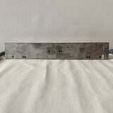 Vintage triple coat steel wall coat rack