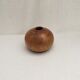 Contemporary wooden ball vase