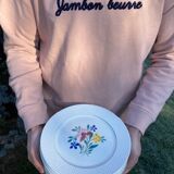 Lot 6 flat plates Sarreguemines