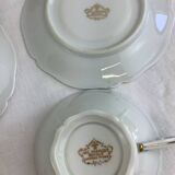Royal Limoges Porcelain Cups & Saucers