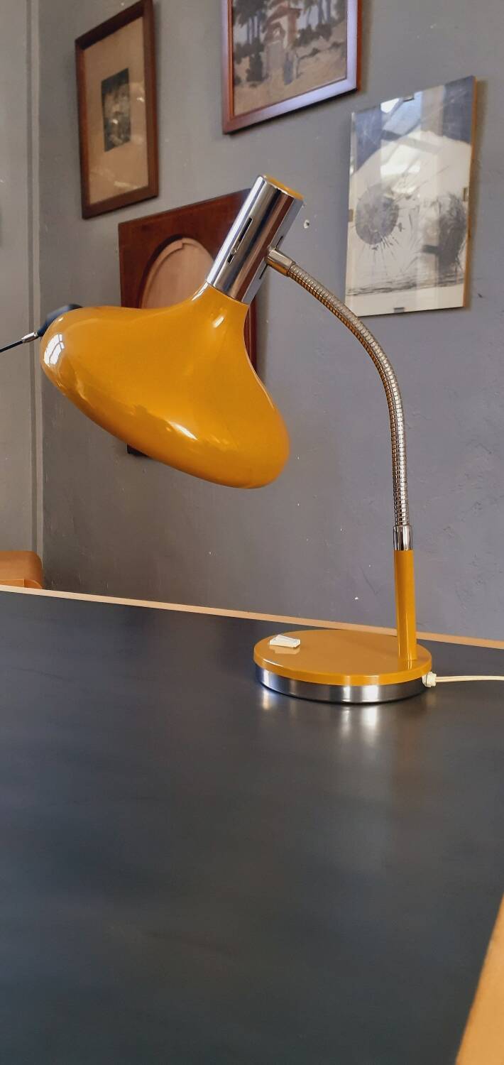 70s desk lamp, Italian design