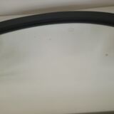 Miroir ovale en bois massif