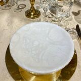 Fruit bowl or empty pocket in carved alabaster