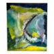 Abstract, oil on canvas signed Christian Mallet 2002